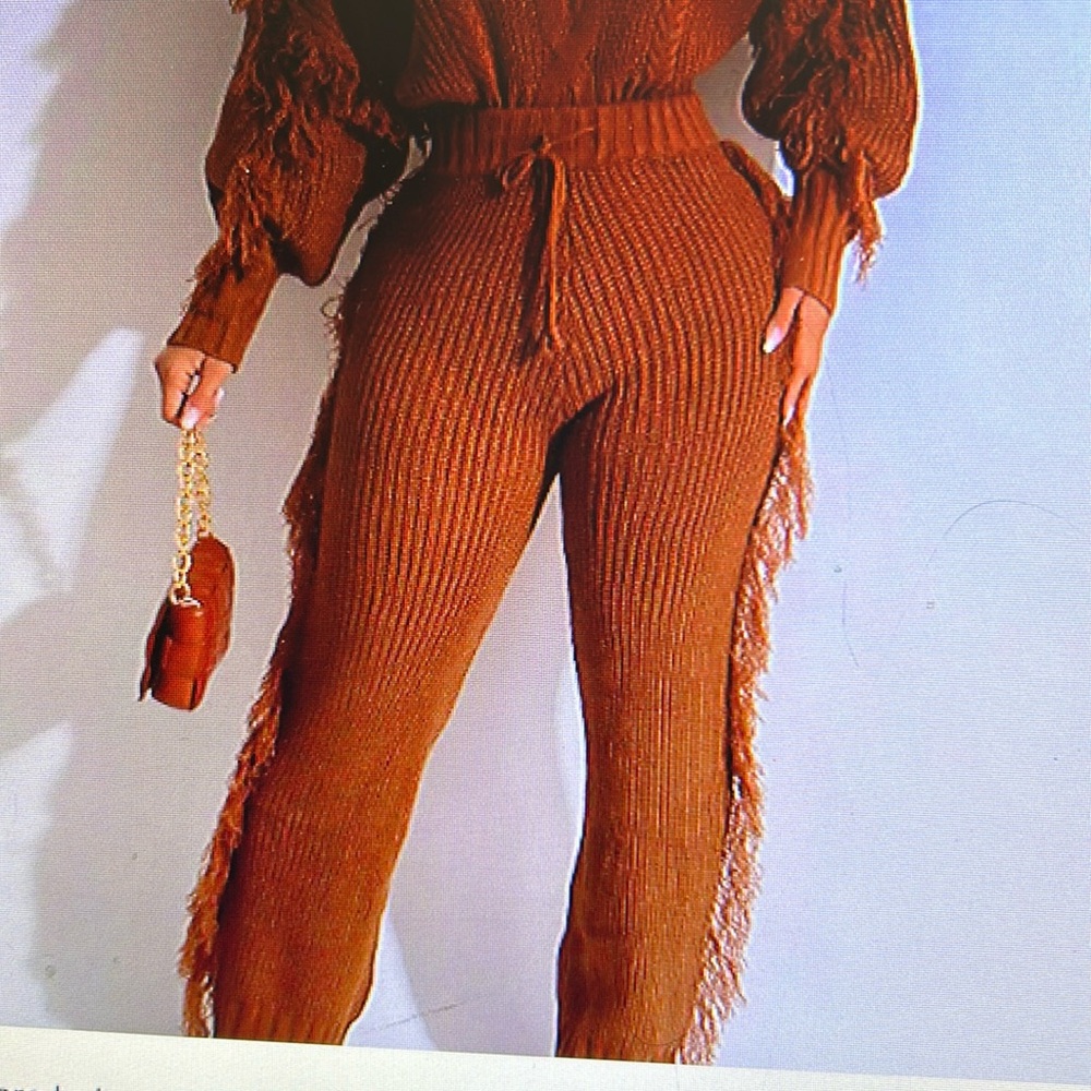 Runaway 7 knitt pant size small nwt